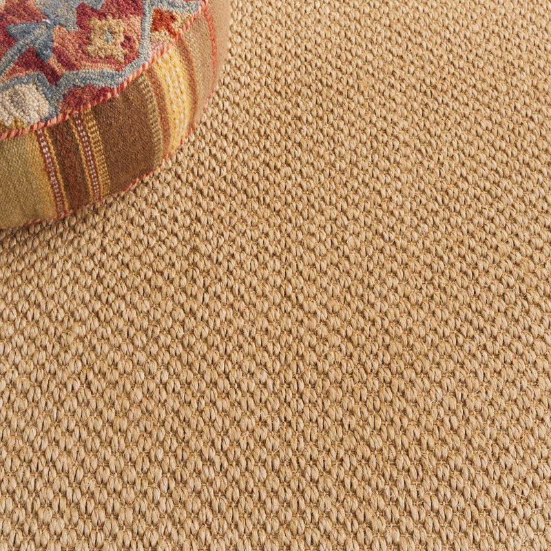 Natural Fiber Runner Rug - Maize 2' x 8' Bordered Sisal Area Rug