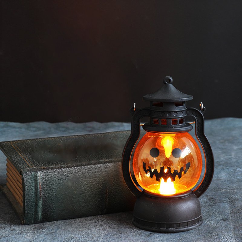 Halloween Flameless LED Candle Light Battery Operated Decorative Lantern