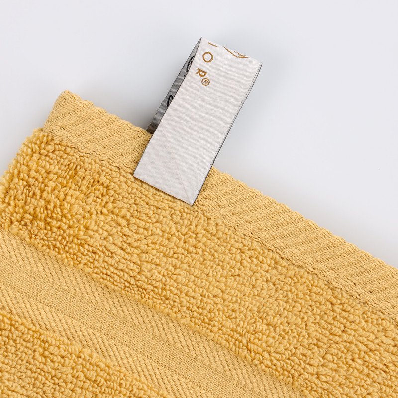 Superior Smart Dry 6-Piece Cotton Towel Set - Gold, Quick Dry, Soft