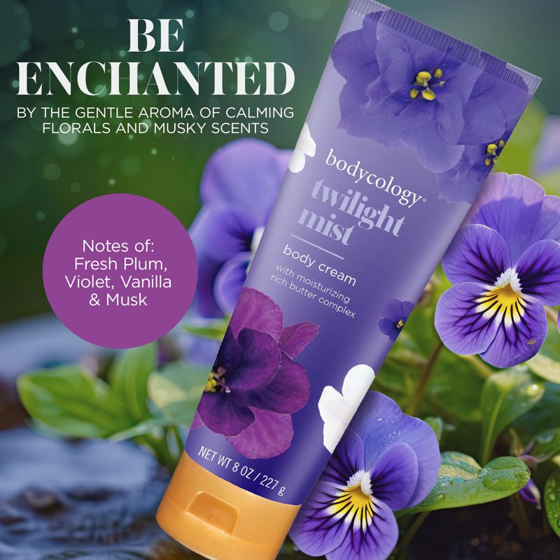 Twilight Mist Shea Butter Body Cream - Ultra-Hydrating Moisturizer