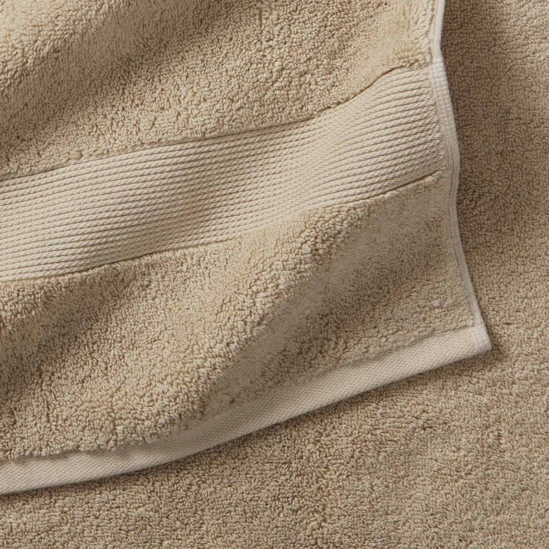6-Piece Cotton Towel Set - Soft & Absorbent Bath Towels in Almond Biscuit - Better Homes & Gardens