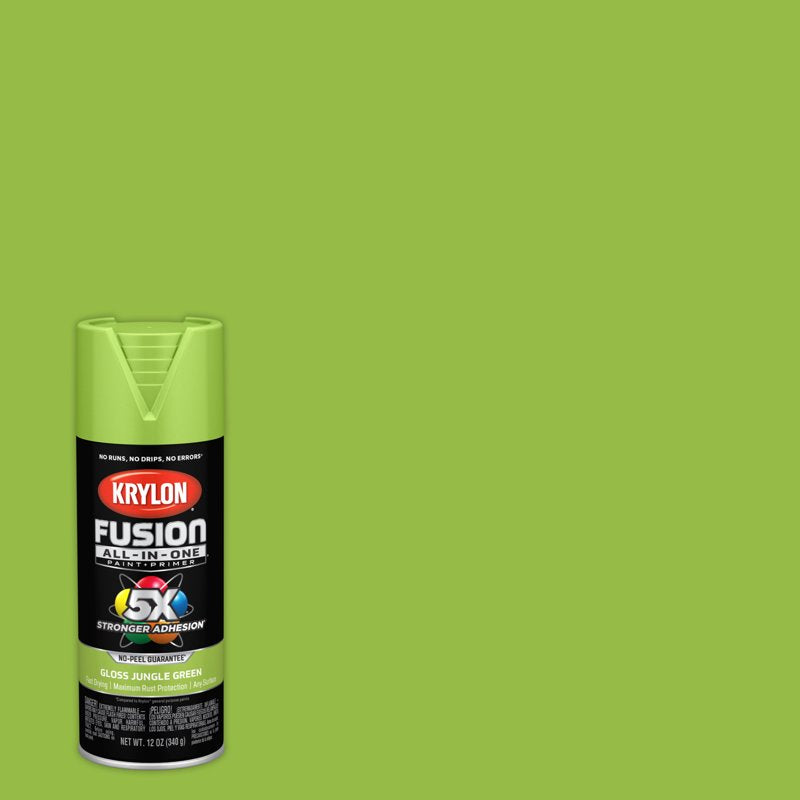 Gloss Jungle Green Spray Paint - 6 Pack, 12 oz