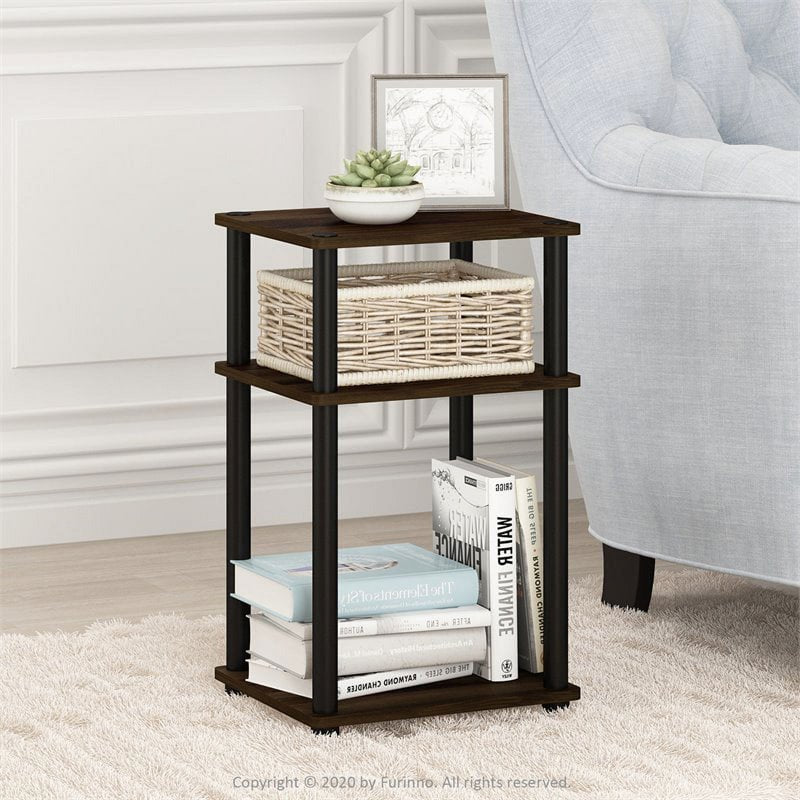 3-Tier Turn-N-Tube End Table - Multiple Colors Available