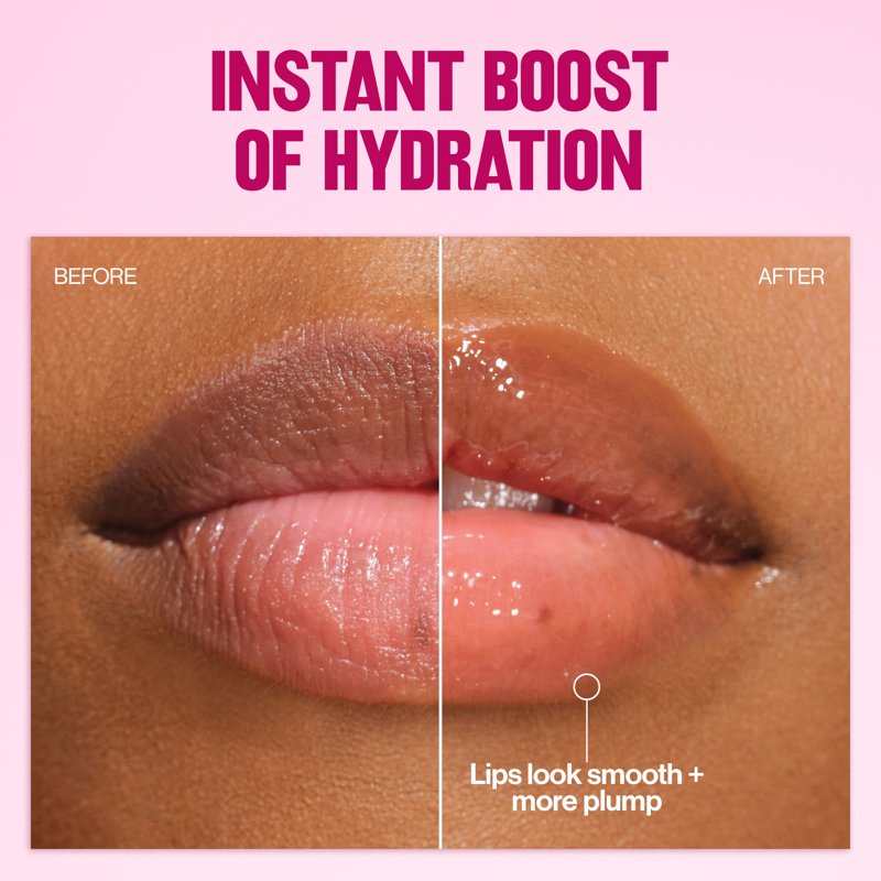 Super Lustrous Glimmer Nourishing Lip Oil, Hydrating Sheer Tinted Lip Care