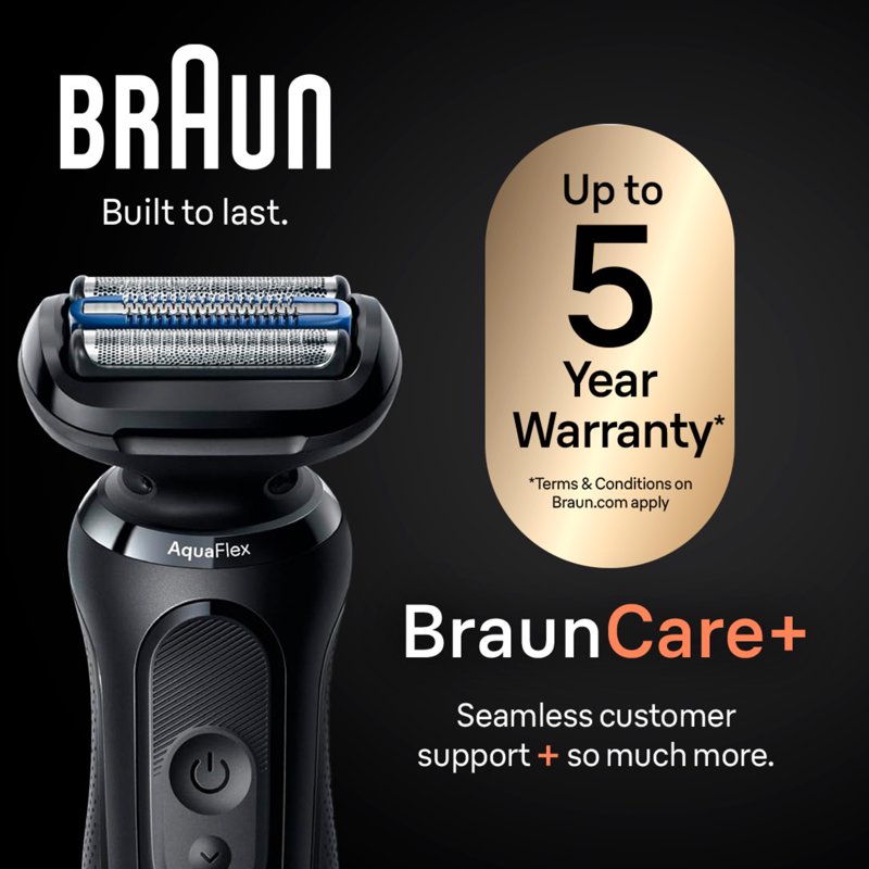 Braun Beard Shaver Series 5 with 3 AquaFlex Blades