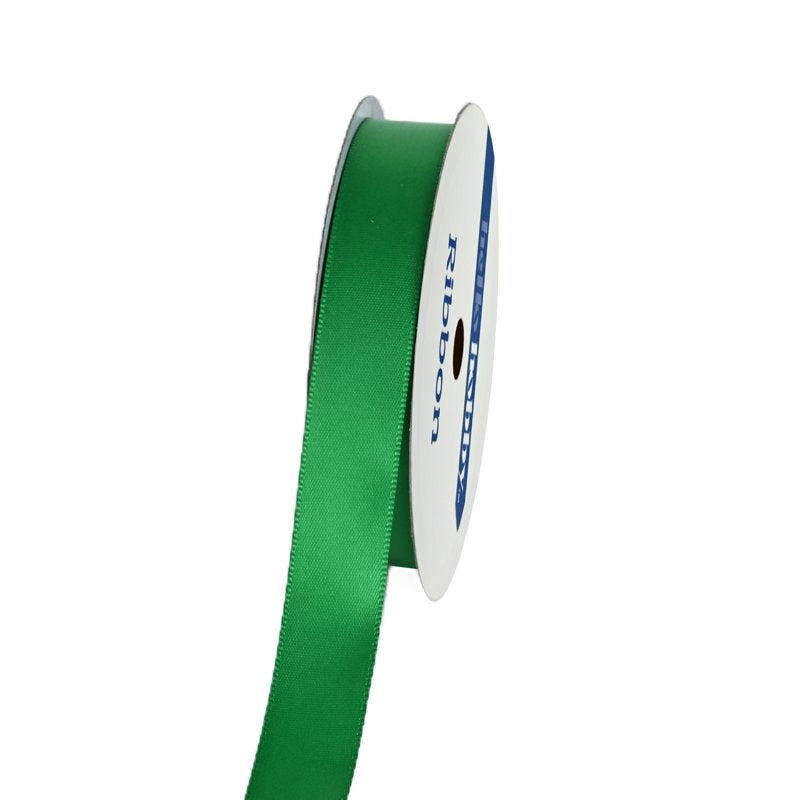 Satin Ribbon 5/8 Inch Emerald Green 6 Yards for Gift Wrapping Crafts