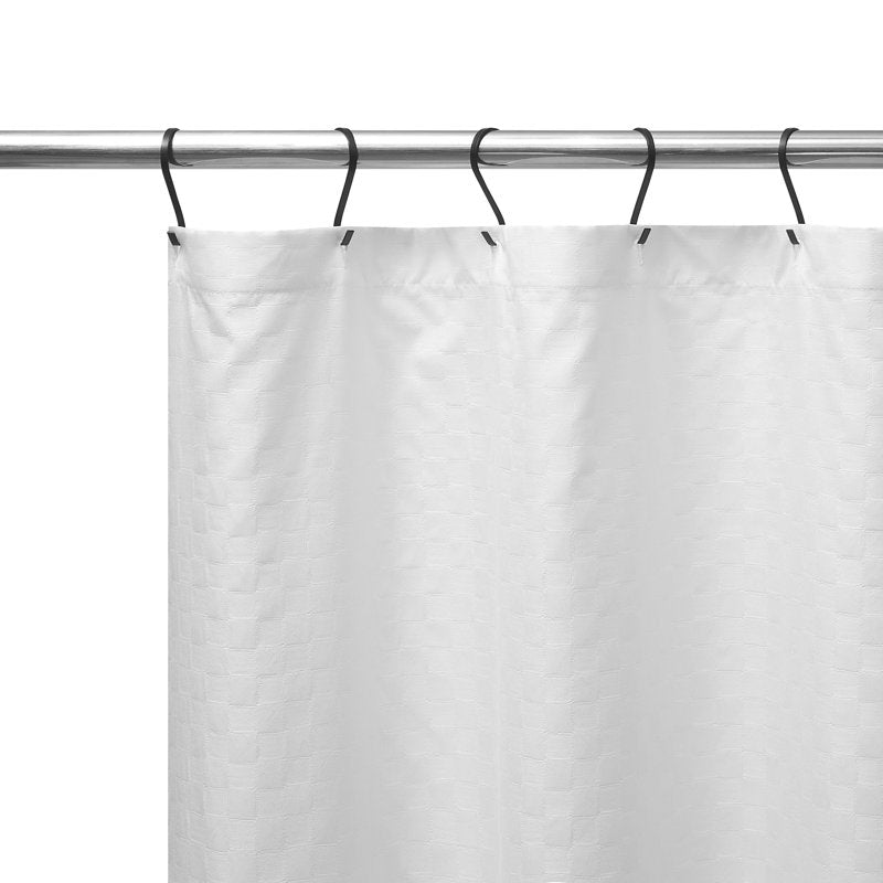 White 15-Piece Bathroom Set with Shower Curtain, 2 Bath Rugs & Hooks - Mainstays