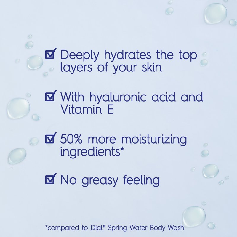 Healthy Hydration Body Wash with Hyaluronic Acid and Vitamin E