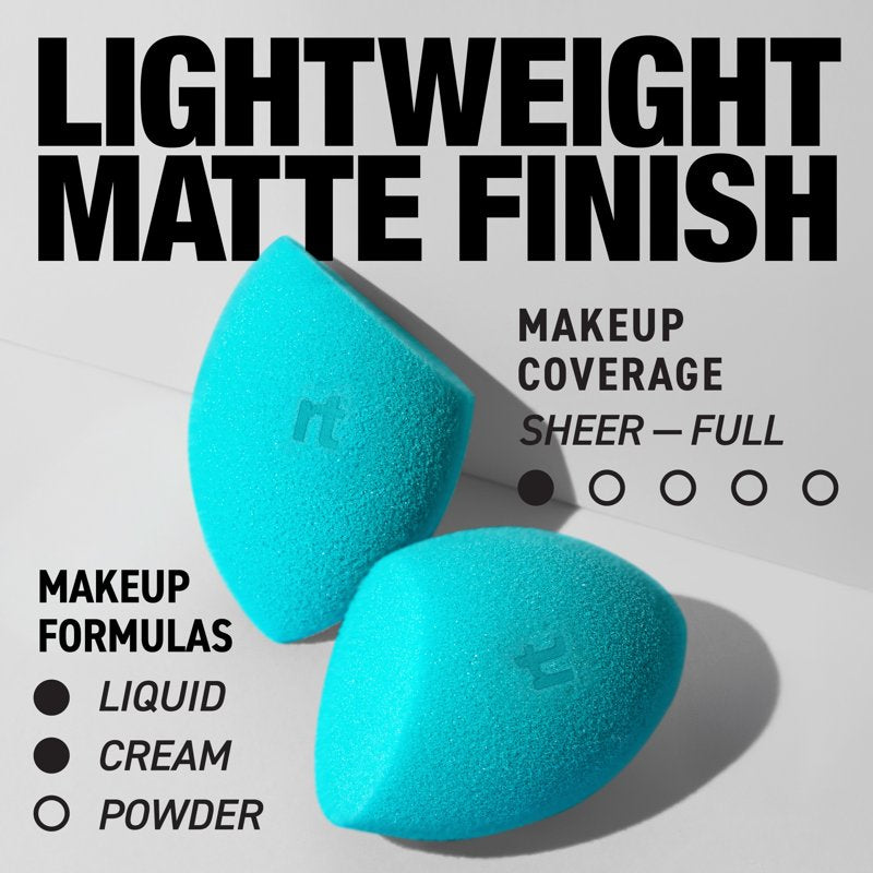 Makeup Blending Sponge for Liquids & Creams - Blue