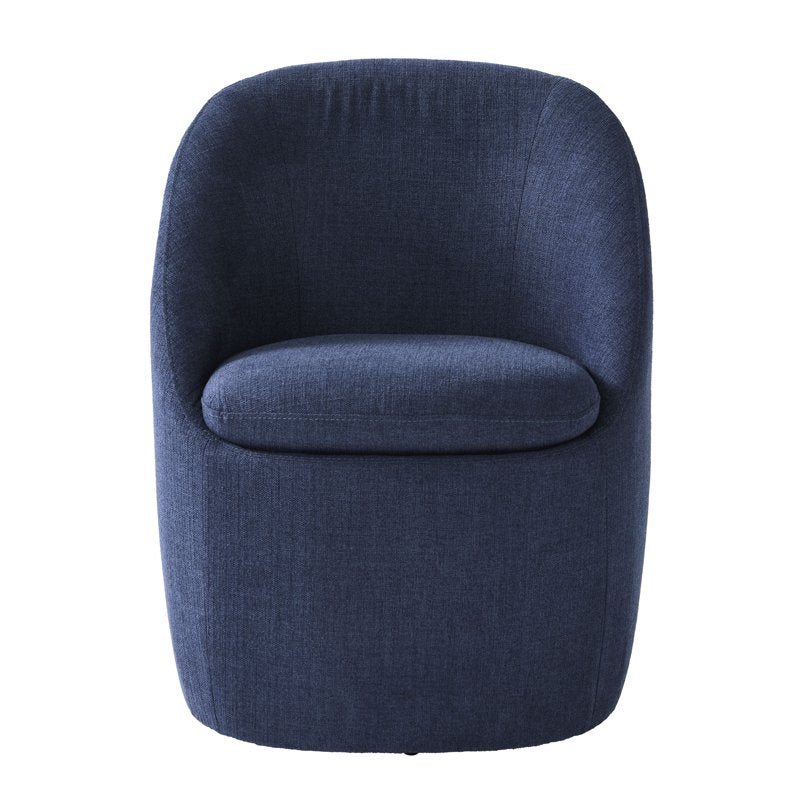 Mira Everywhere Dining Arm Chair - Blue Upholstered