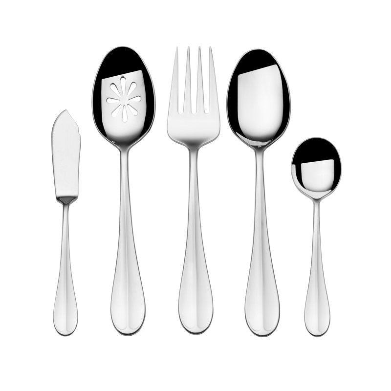 18/10 Stainless Steel 45-Piece Flatware Set - Service for 8