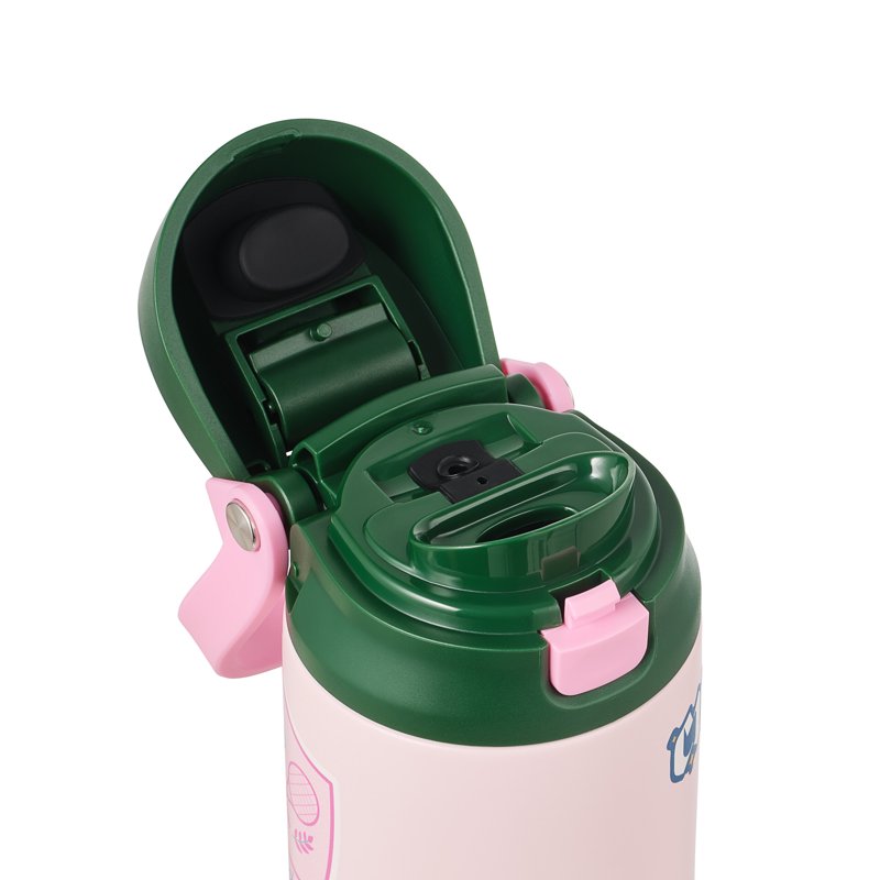 24oz Insulated Stainless Steel Water Bottle with Straw & Chug Lid - Stickers