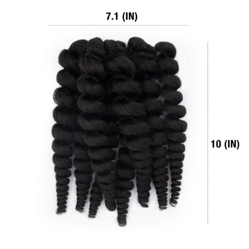 Darling Flexi Rod Curl Hair Extensions - 14 Inch, 2 Pack