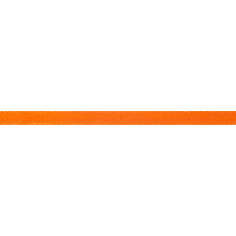 (3 Pack) Offray Satin Ribbon - Torrid Orange 3/8" x 18' - Craft Trim Set