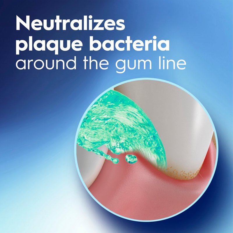 Alcohol-Free Gum & Bacteria Guard Mouthwash, Mint Flavor, 1 Liter