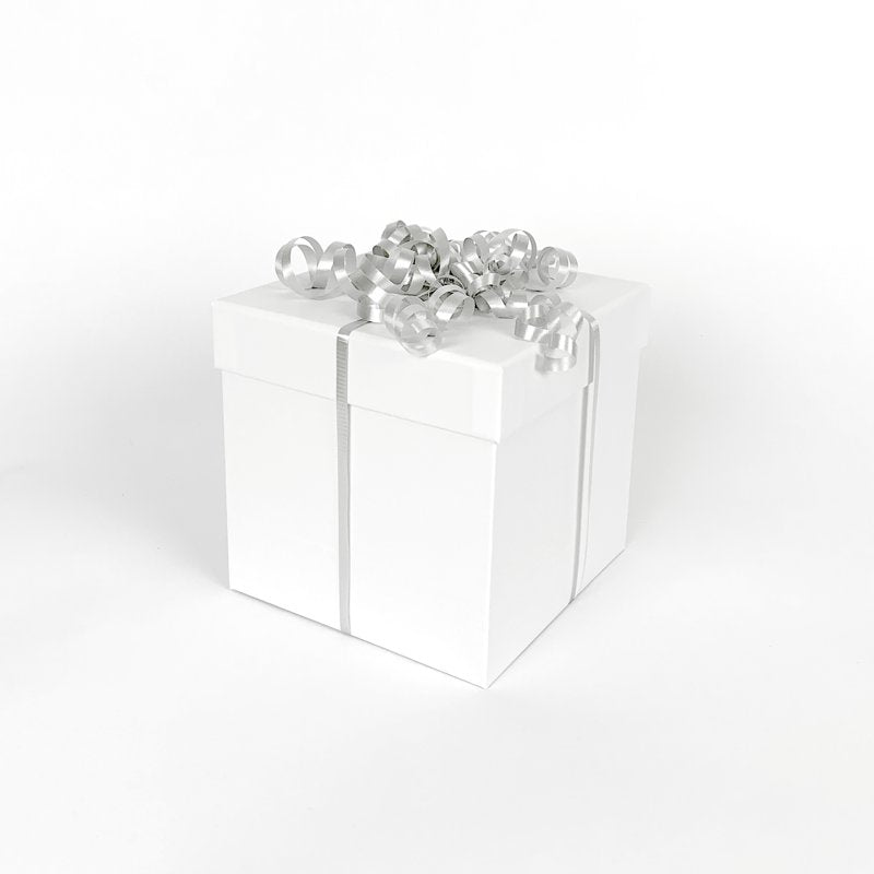 Silver Curling Ribbon 350 Yards - Crimped Gift Wrap & Decoration Ribbon - Gwen Studios - Silver, Single