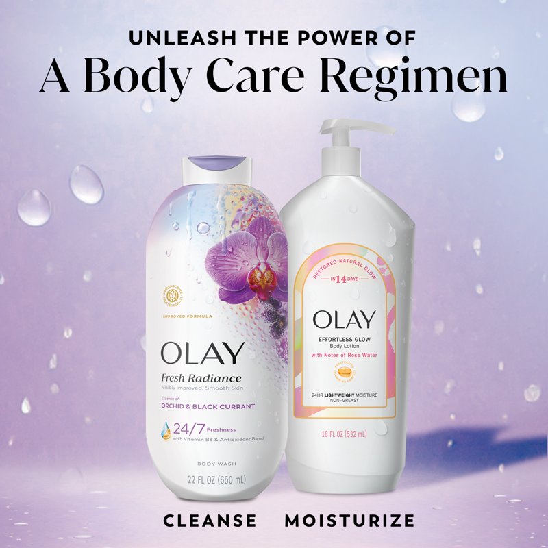 Fresh Radiance Body Wash with Orchid & Black Currant Essence