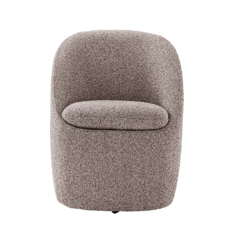 Dining Arm Chair - Fully Upholstered Cream, Truffle Brown