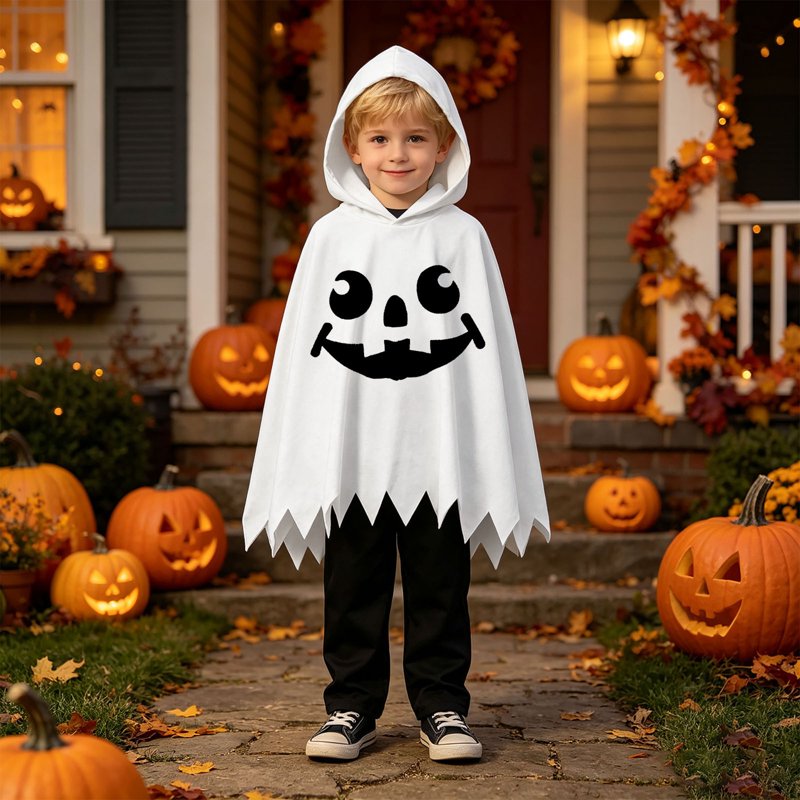 White Boys Costume Sets Halloween Cape and Pants 9-12 Months - Comfortable & Cute Variation of THIS listing
