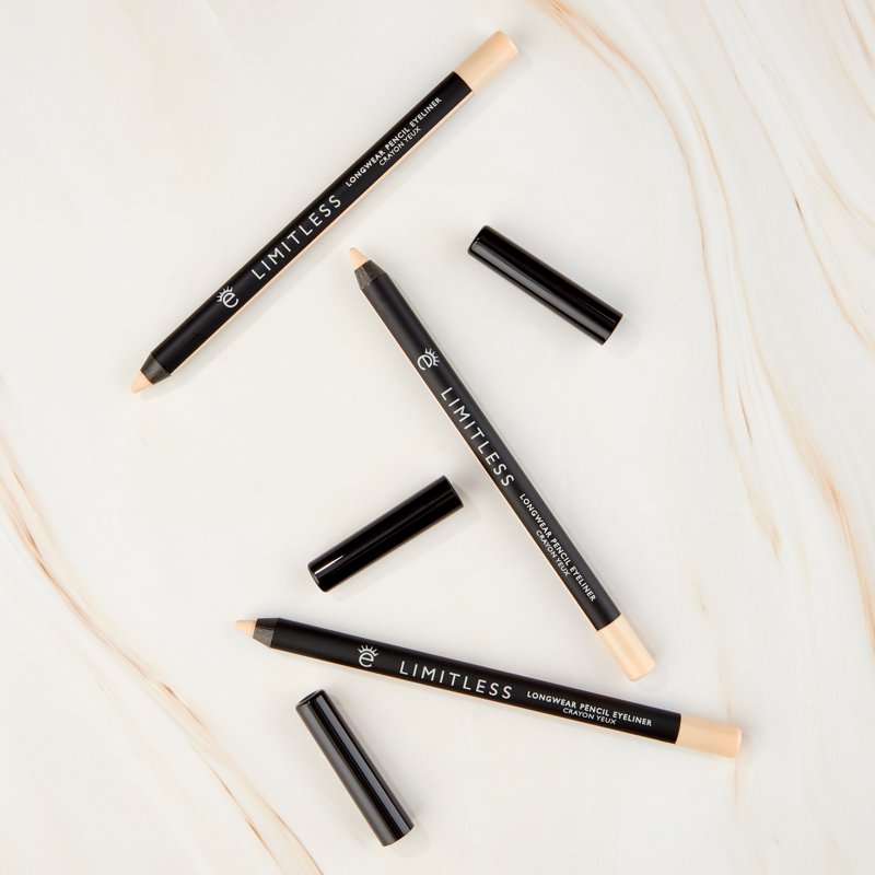Long-Wear Waterproof Pencil Eyeliner - Creamy Blendable Formula