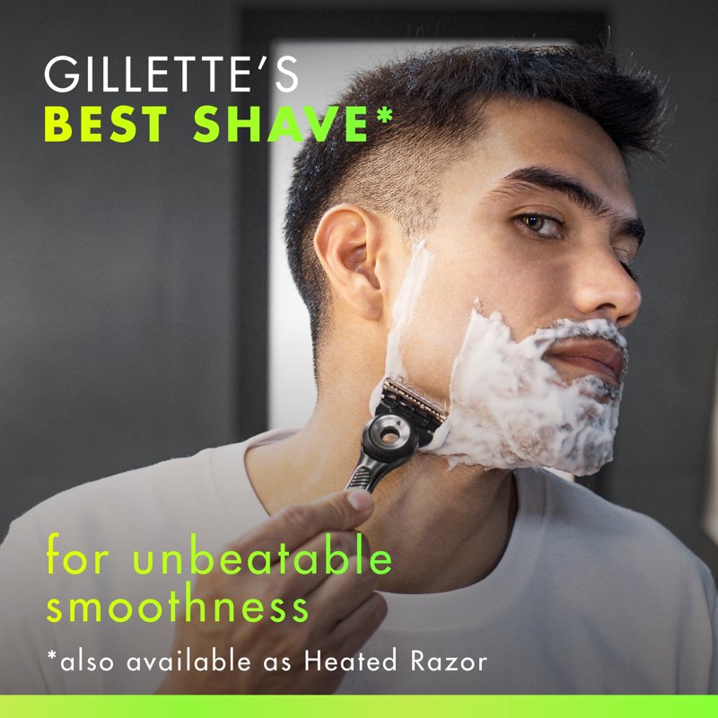 Universal Razor Blade Refills with Exfoliating Bar - 6 Pack