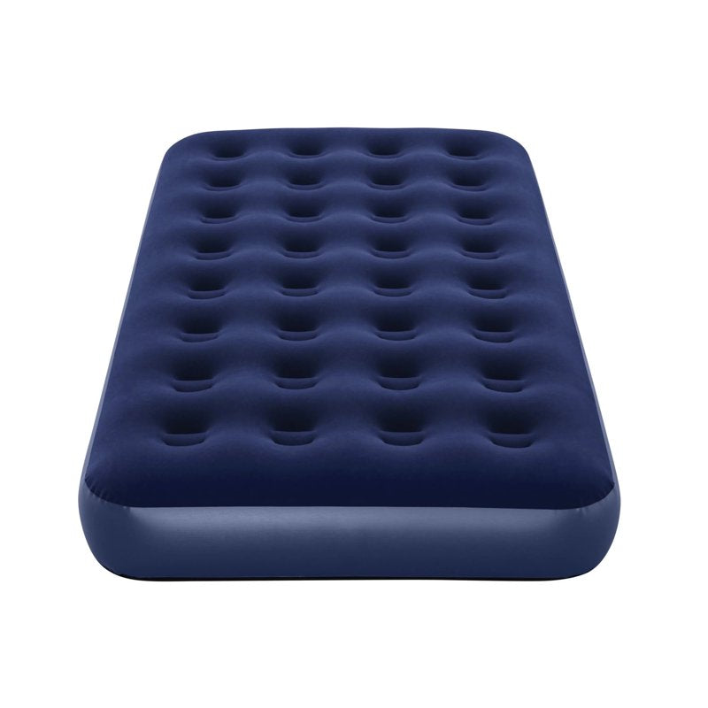 (2 Pack) Twin XL Air Mattress - 10 Inch Inflatable Bed for Camping & Guests - Support for 2 Adults - Flocked Surface, Coil Beam Design, Portable