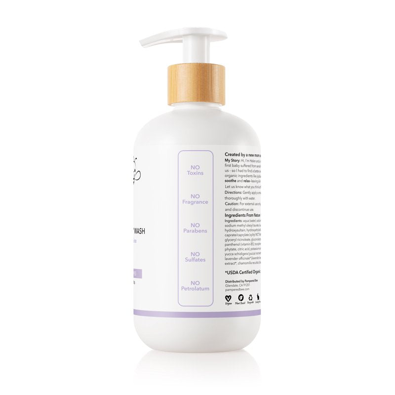 Natural 2-in-1 Shampoo and Body Wash - Lavender & Jasmine, 12 fl oz