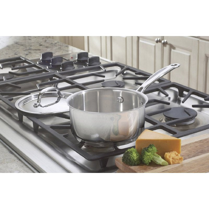 1 Quart Stainless Steel Saucepan with Lid - Induction Ready