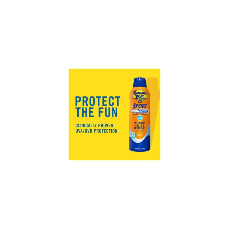 Sport Sunscreen Spray SPF 50 - Cool Zone, 9.5 oz, Water Resistant