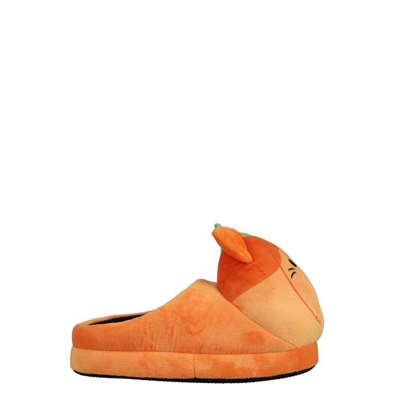 Toddler & Kids Halloween Cam the Cat Pumpkin Slippers - Orange, 13/1 Little Kid Variation