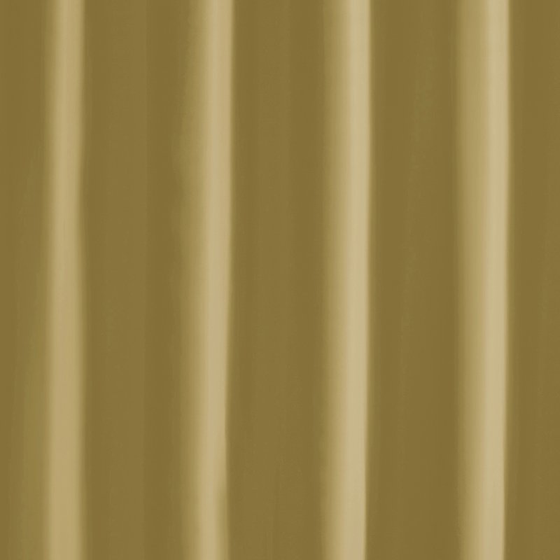 Heavy Duty PEVA Shower Liner - Hotel Style Gold, 72 x 72 Inches