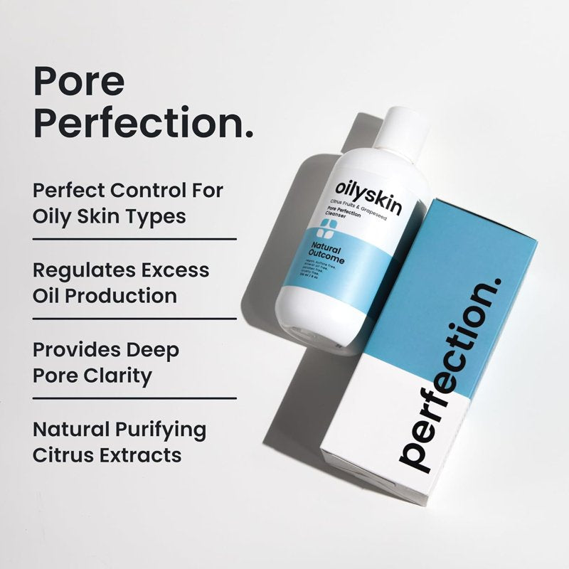 Oil Control Face Wash for Oily Skin | Hydrating Cleansing Gel - 8 oz
