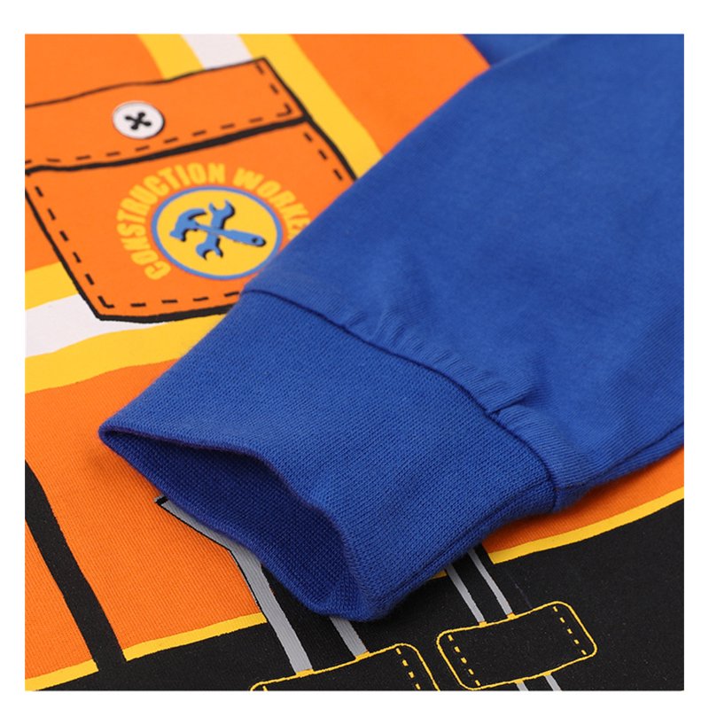 Kids Construction Worker Pajama Set - 2PCS Halloween Sleepwear for Boys 8 Years Variation of THIS listing
