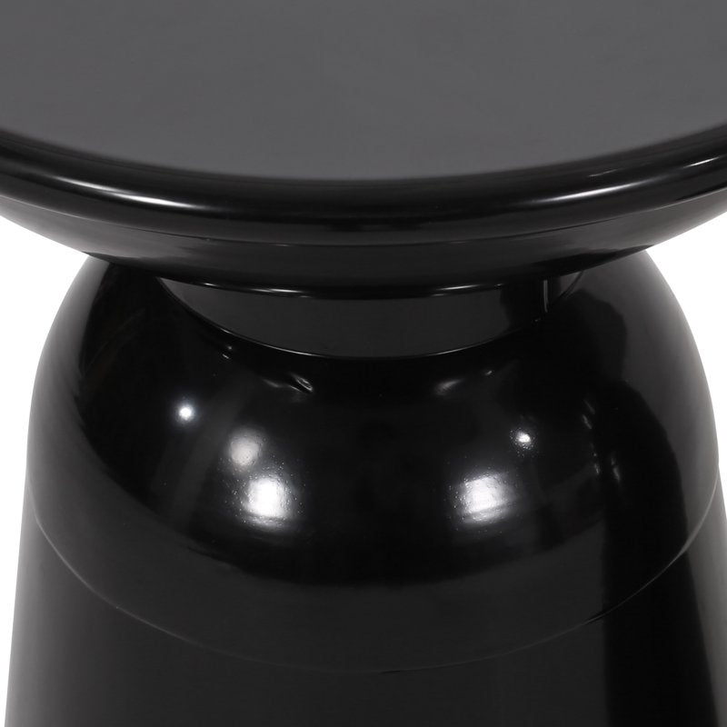 Modern Metal Outdoor Side Table - Multiple Colors Available