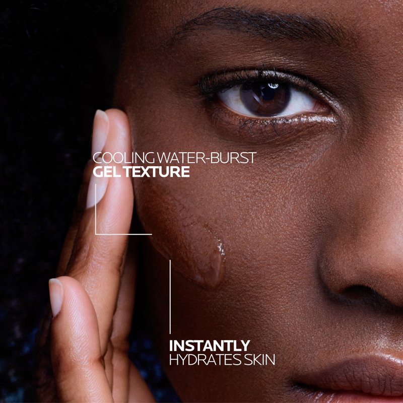 Hyaluronic Acid Water-Burst Gel Face Moisturizer, Hydrating Pore Minimizer