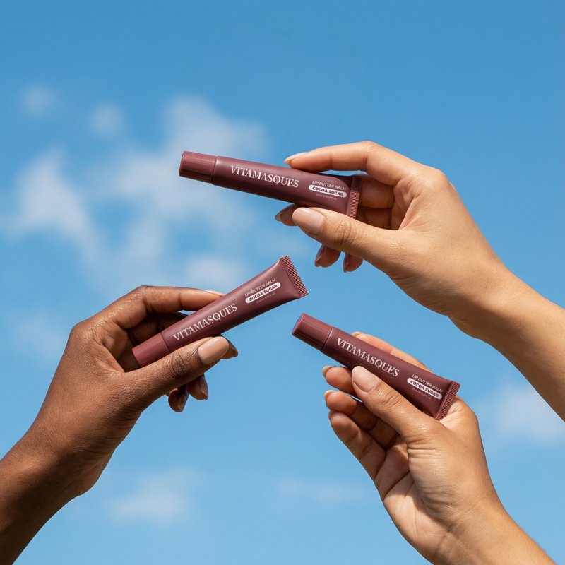 Hydrating Lip Butter Balm with Peptides & Hyaluronic Acid - Plumping Formula