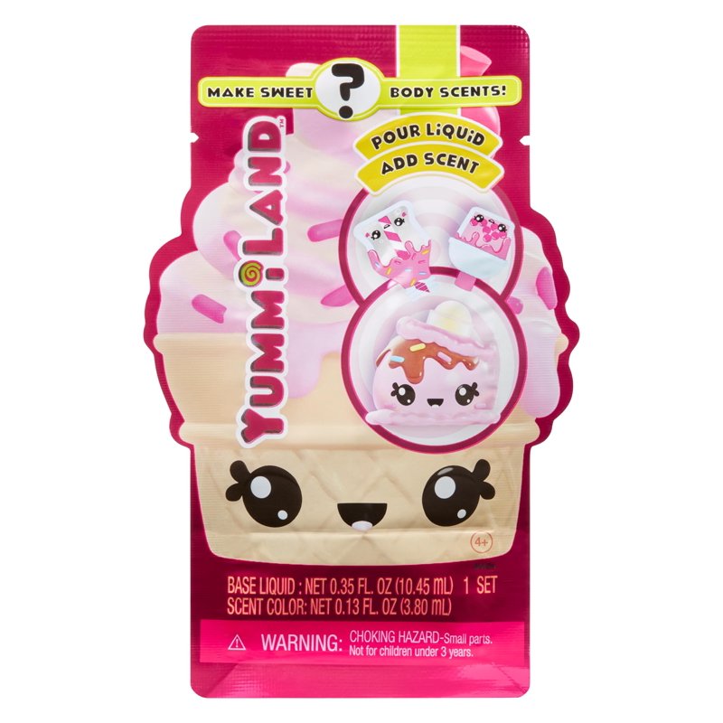Yummiland Num Noms Surprise Scented Doll & Perfume Roller Keychain Kit