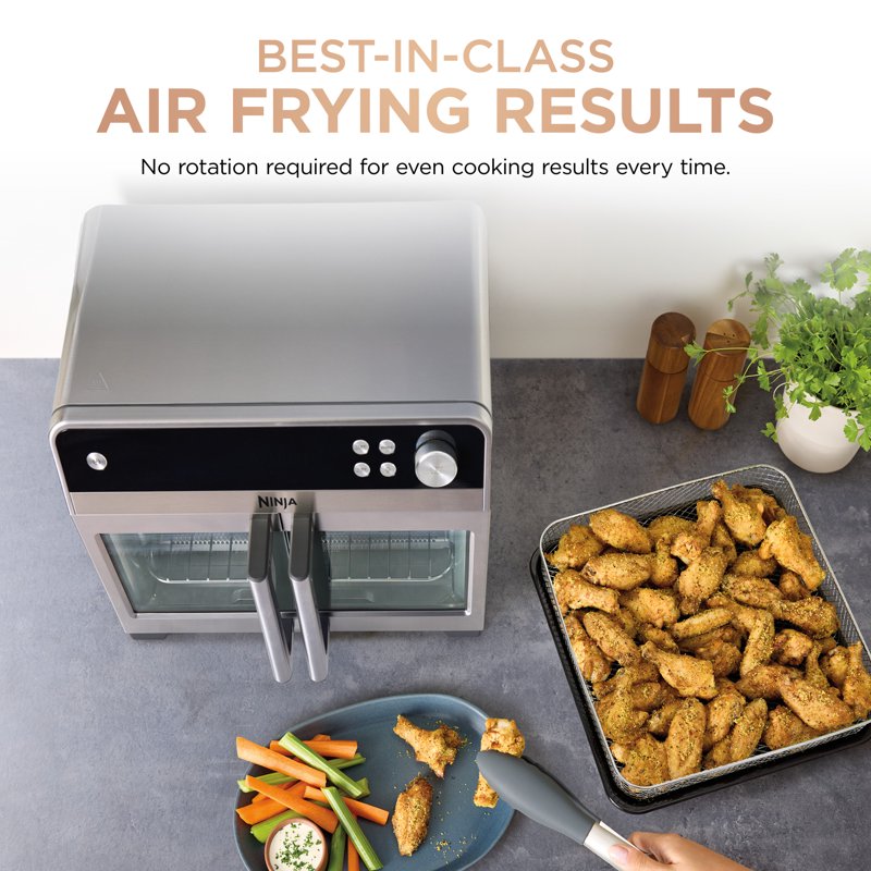 Ninja French Door 10-in-1 Countertop Oven with Air Fry - Gray