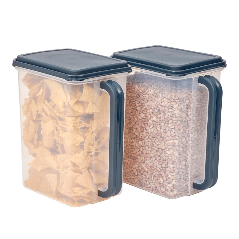 Extra-Large Food Storage Canister Set - 46 Cup Capacity, 2 Pack