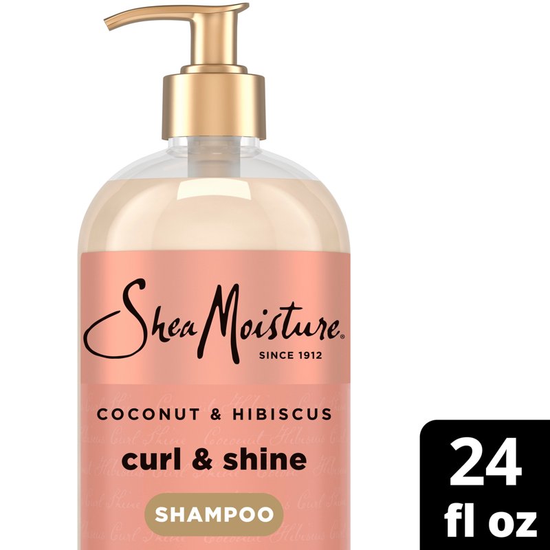 Coconut and Hibiscus Shampoo for Thick Curly Hair - 24 fl oz