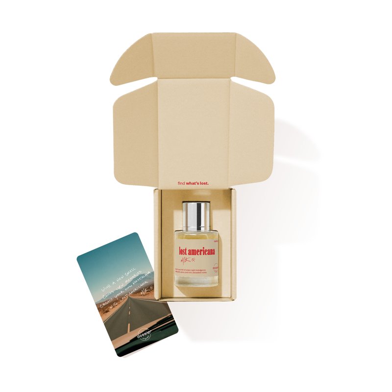 Lost Americana Unisex Eau de Parfum - Clean Vegan Fragrance, 50ml / 1.7oz