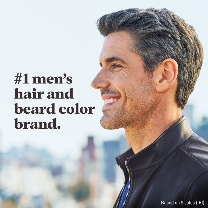 Men's Gray Hair Blending Color - Ammonia-Free Comb-In Formula (Pack of 3)