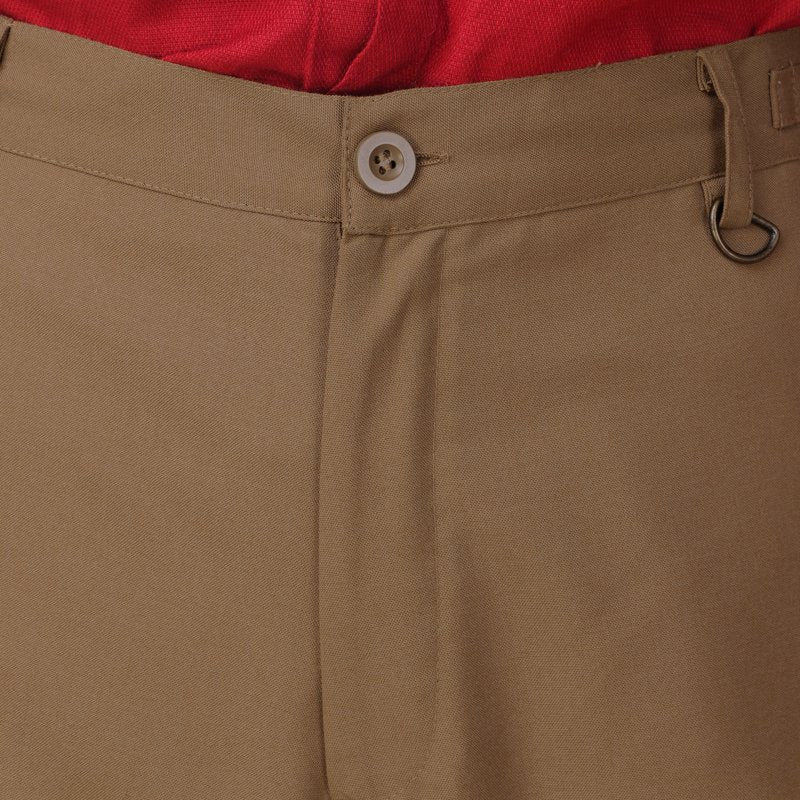 Men's Victorian Steampunk Airship Pants Khaki M - Costume Trousers