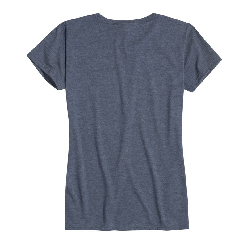 Heather Blue Peanuts Snoopy Woodstock Pumpkin Women's T-Shirt 3X
