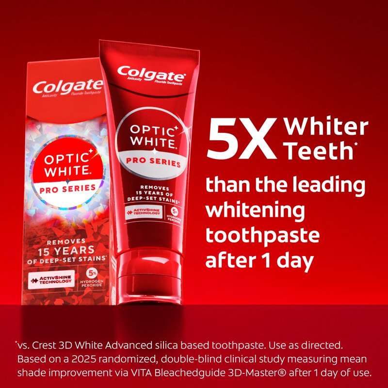 Pro Series Express White Toothpaste with 5% Hydrogen Peroxide, 3.0 oz