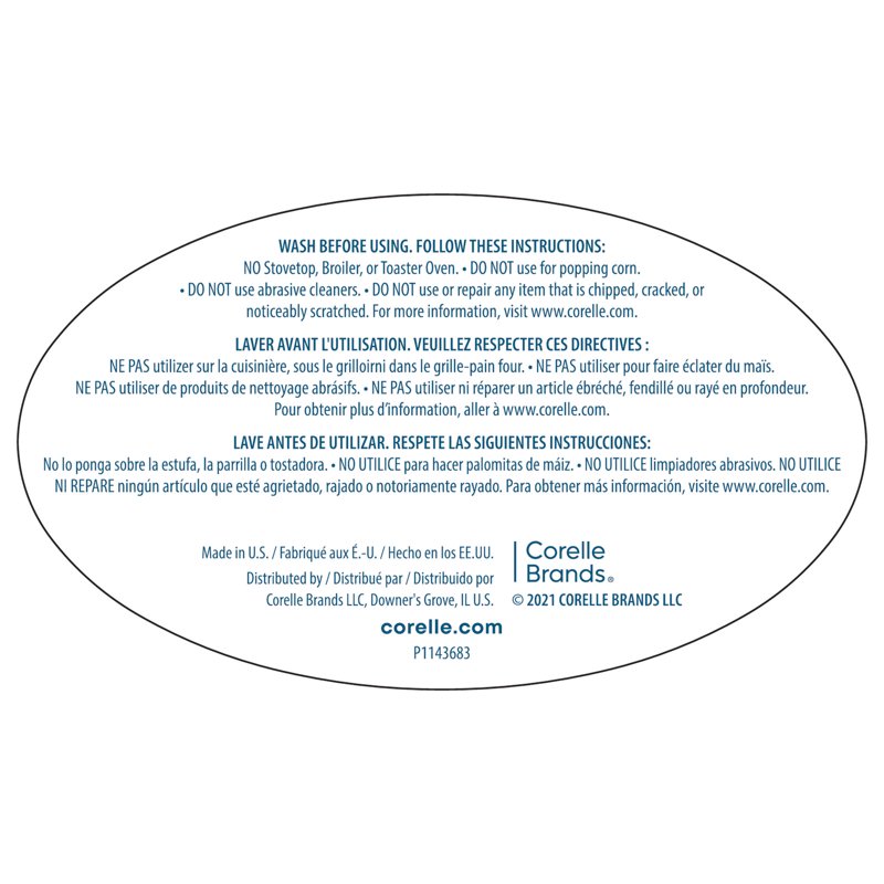 10.25-Inch Round Divided Dinner Plate - Winter Frost White