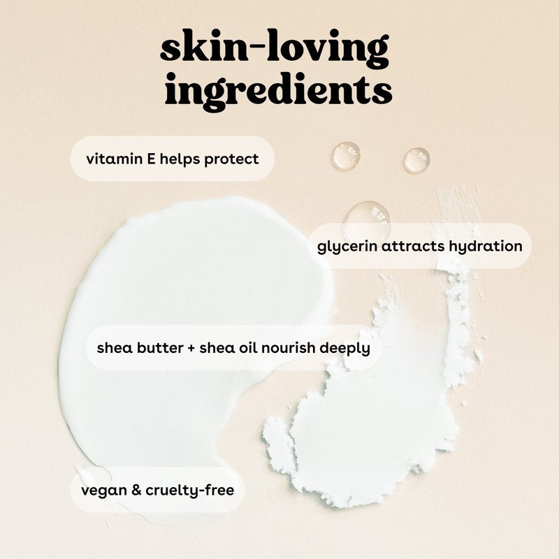 Toasted Marshmallow Shea Butter Body Lotion for Dry Skin, 16 fl oz