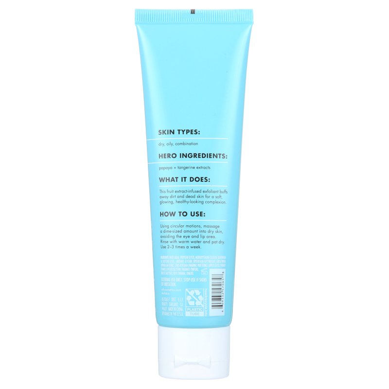 Gentle Peeling Exfoliant for Face with Tangerine and Papaya, 3.04 fl oz