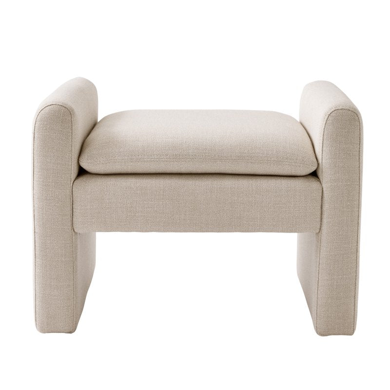 Emerson Ottoman - Compact Upholstered Footrest & Extra Seating