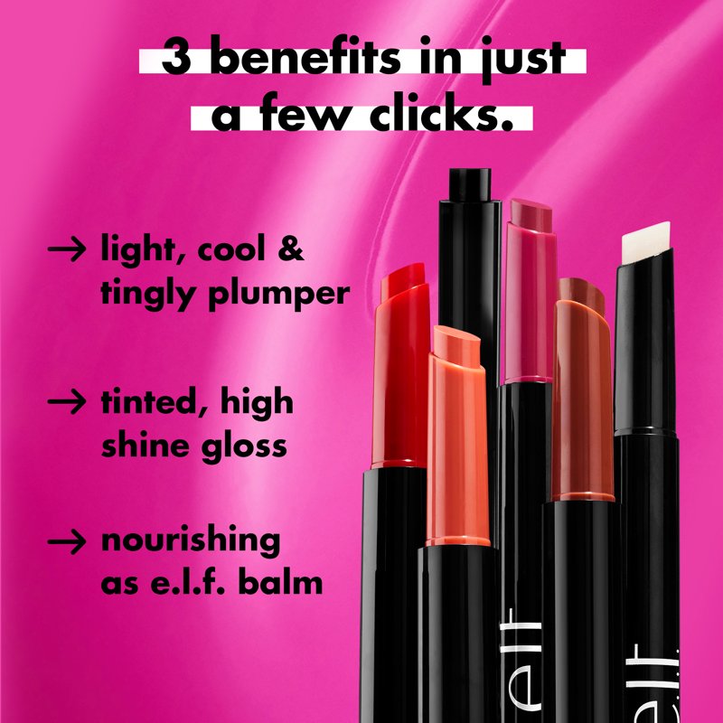Lip Plumping Pen 3-in-1 Tinted Gloss Balm with Moisturizing Oil